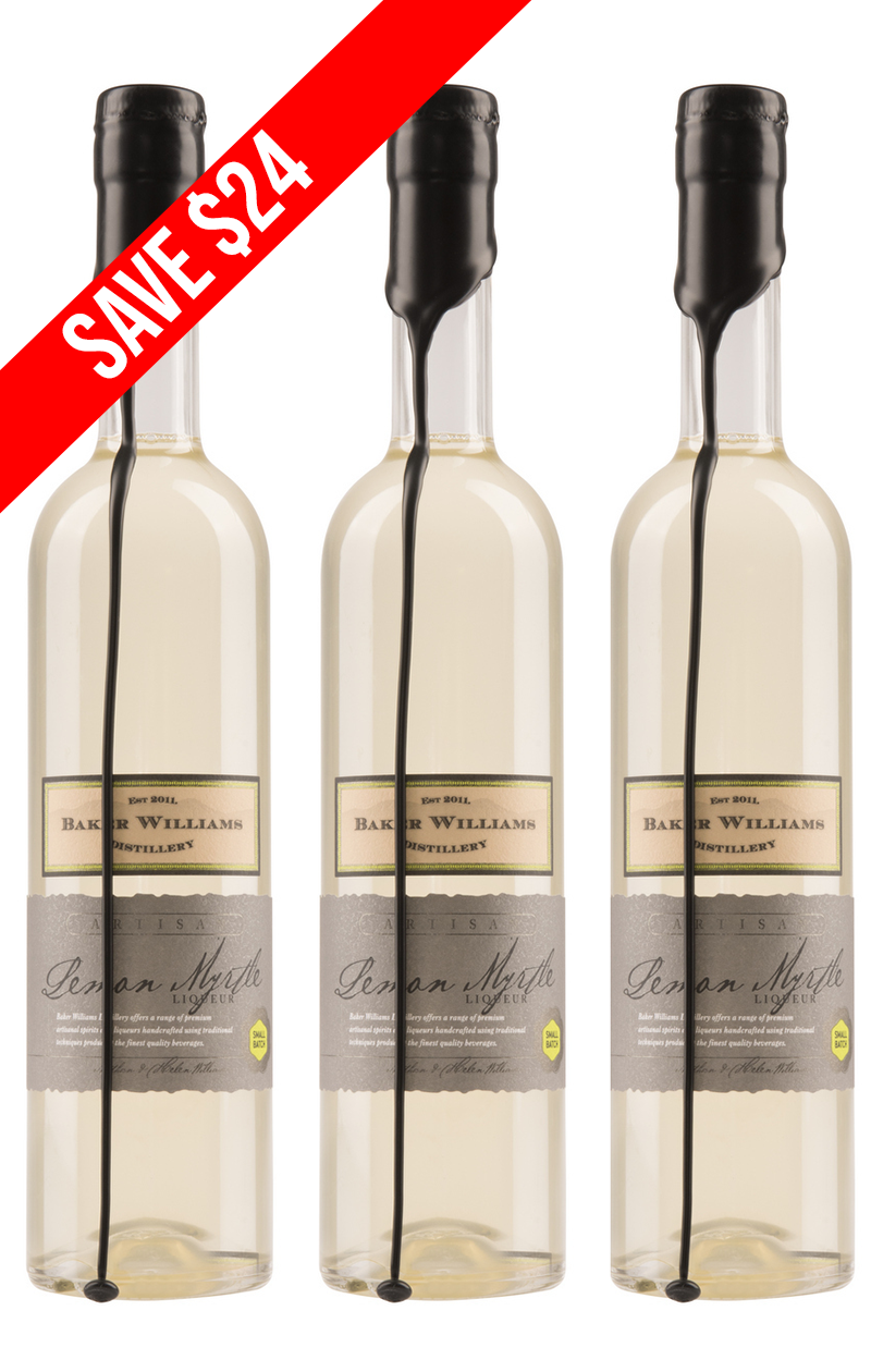 3 Pack Lemon Myrtle Liqueur