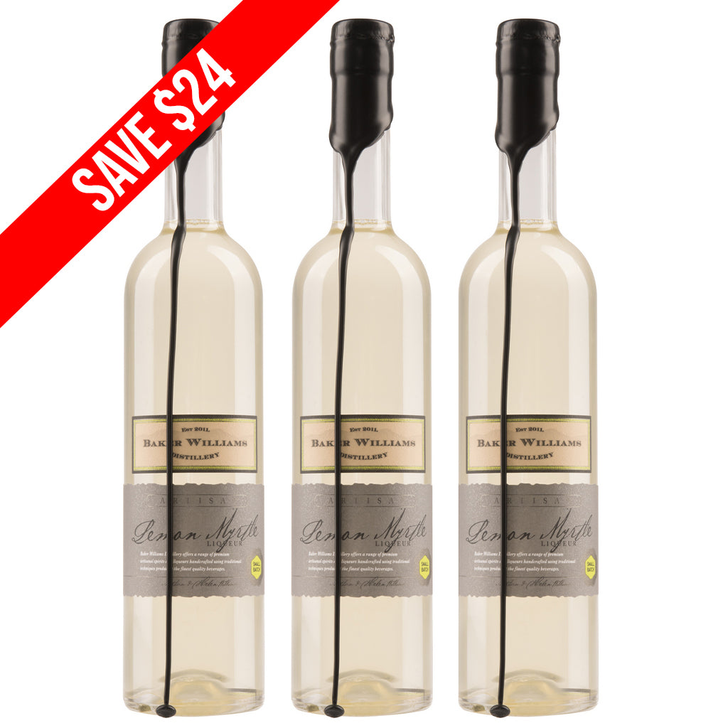 3 Pack Lemon Myrtle Liqueur