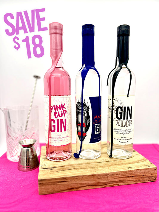 SPRING DEALS -  Gin Trio $159 - Save $18