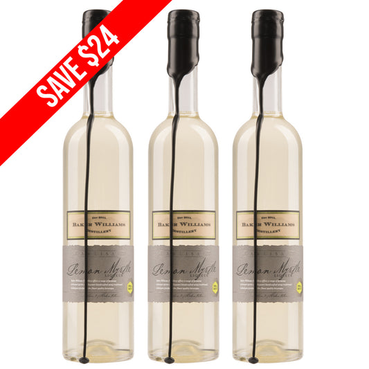 3 Pack Lemon Myrtle Liqueur
